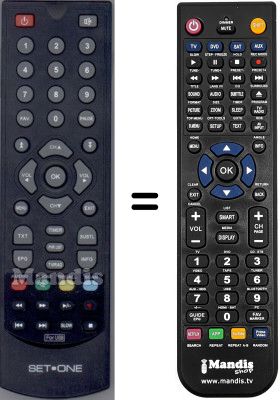 T&eacute;l&eacute;commande &eacute;quivalente WHV14676W