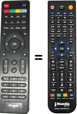 T&eacute;l&eacute;commande &eacute;quivalente HVS53489