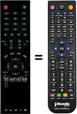 T&eacute;l&eacute;commande &eacute;quivalente WHV12406