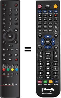 T&eacute;l&eacute;commande &eacute;quivalente WHV15066