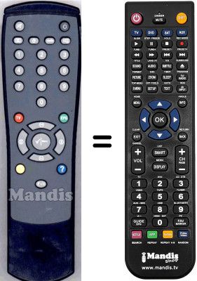 T&eacute;l&eacute;commande &eacute;quivalente Asci SEC3431W