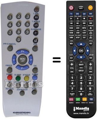 Télécommande équivalente SEC15981