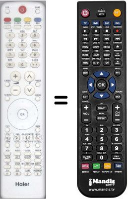 Télécommande équivalente WHV12225