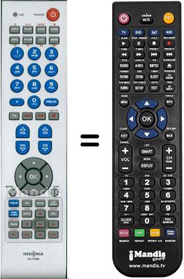 T&eacute;l&eacute;commande &eacute;quivalente WHV12320