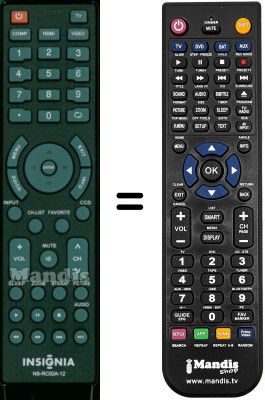 T&eacute;l&eacute;commande &eacute;quivalente WHV12324