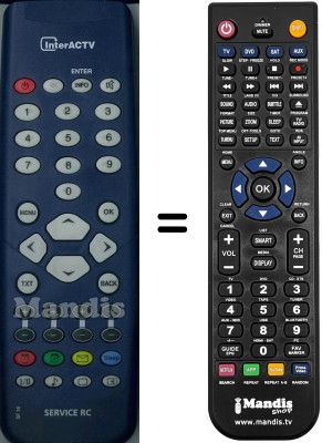 T&eacute;l&eacute;commande &eacute;quivalente WHV15465