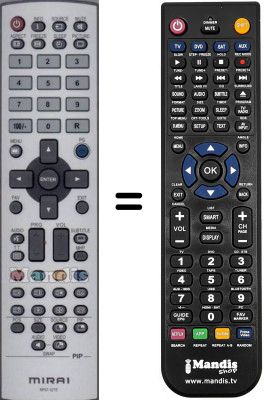 T&eacute;l&eacute;commande &eacute;quivalente Mirai SEC15054