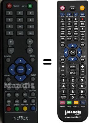 T&eacute;l&eacute;commande &eacute;quivalente WHV14071