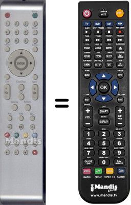 Télécommande équivalente WHV14455