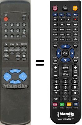 T&eacute;l&eacute;commande &eacute;quivalente WHV15646