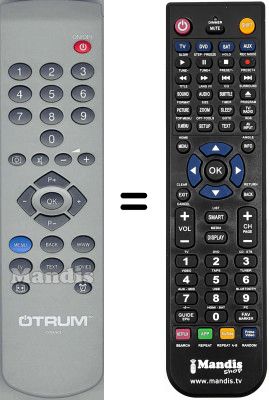 T&eacute;l&eacute;commande &eacute;quivalente WHV3385