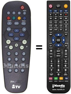 Télécommande équivalente SEC0513