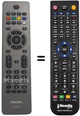 Télécommande équivalente SEC0204