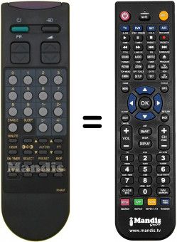 Télécommande équivalente SEC2422 Télécommande équivalente SEC2422