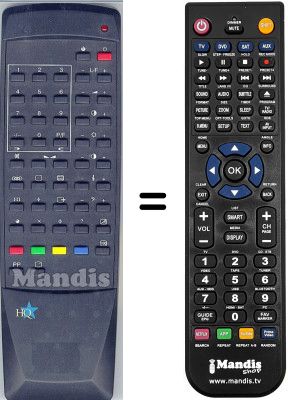 T&eacute;l&eacute;commande &eacute;quivalente WHV7922