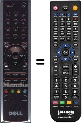 Télécommande équivalente WHV3301