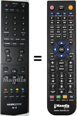 T&eacute;l&eacute;commande &eacute;quivalente WHV12477