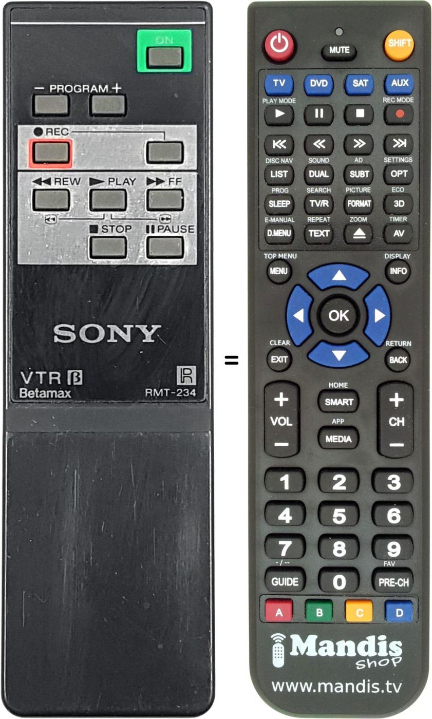Télécommande équivalente 146384542